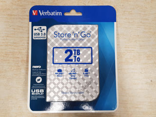 External HDD 2.0TB (USB3.0) Verbatim Store 'n' Go