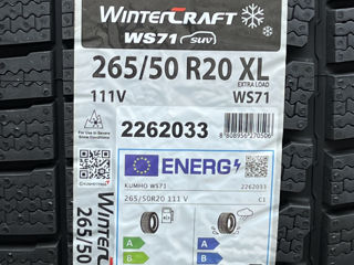 265/50 R20 Kumho Wintercraft WS71/ Доставка, livrare toata Moldova 2023 foto 2