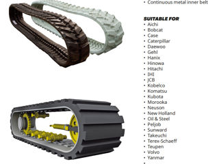 Гусеницы, траки, ролики, катки, звёздочки для малой строительной техники foto 4