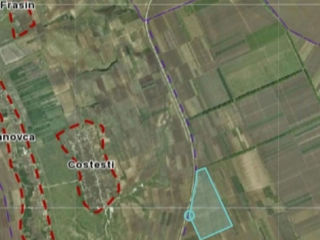 Spre vânzare 21.5 hectare pe traseul Chișinău-Leuseni , 10-13 km de la vama Leuseni-Albița foto 2