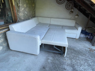 Canapea din piele tip “Coltar„ ( Mobexpert) foto 1