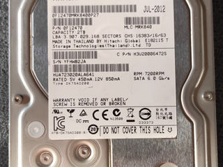 Seagate 4tb - новый, запечатанный. Hitachi-WD 2tb - б/у, хорошее состояние. foto 6