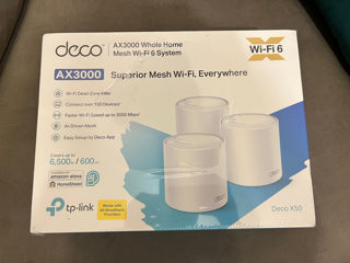 Mesh System TP-Link Deco X50 (3-pack) AX3000 foto 1