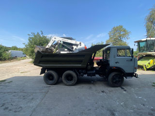 Servicii la Comandă Miniexcavator bobcat transport kamaz evacuarea deșeurilor de constructie foto 6