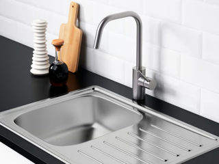 Chiuvete de bucătărie noi inox Ikea. foto 0