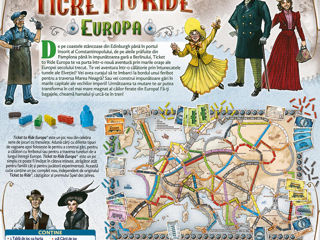 Joc de Societate Ticket to Ride (Original, Europa, Londra) - Moldova foto 4