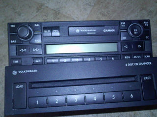 Штатная магнитола volkswagen gamma с cd changer