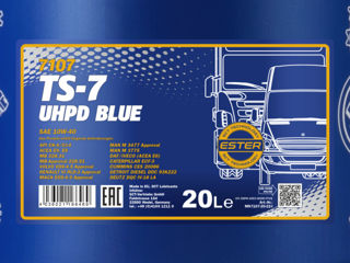 Ulei camioane MANNOL 7107 TS-7 UHPD 10W-40 Blue 20 L foto 2