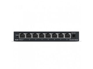 Switch Ruijie (8 Port, Gigabit, Metal Case) foto 2