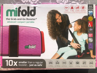 MiFold The grab and Go Booster , Scaun auto portabil compact !!!