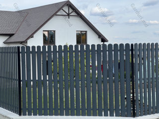 Оцинкованный штакетный забор 0,65 mm / 0,85 mm! foto 15