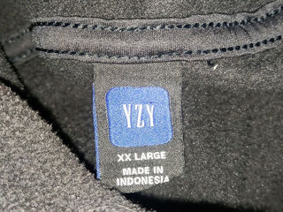 Yeezy x Gap Fleece Hoodie Black foto 2