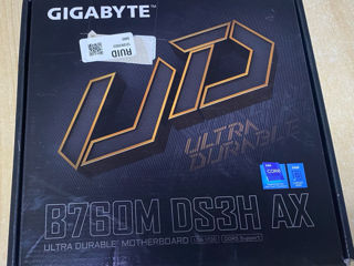Gigabyte B760M DS3H DDR5 LGA 1700, M-ATX,WiFI 6E,Supports 14th/ 13th /12th processors ,Garantie