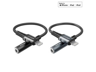 Cablu adaptor pentru căști ACEFAST C1-05 Lightning la 3,5 mm din aliaj de aluminiu foto 5