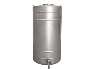 Butoi din inox IPS Group Inox cu robinet inox 150L