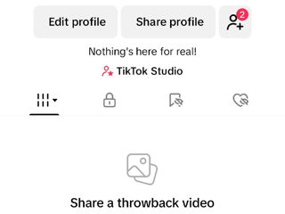 Cont de tiktok