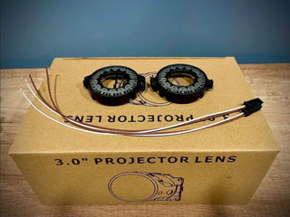 Комплект Би-ксеноновых линз Hella 3 Clear Lense (2шт.) D1S, D2S, D3S, D4S. foto 4
