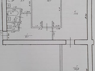 3-х комнатная квартира, 62 м², Центр, Дубоссары