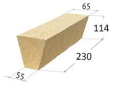 Огнеупоры Теплоизоляция Кирпич шамотный Кирпич легковес Огнеупорный кирпич Caramizile refractare foto 5