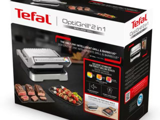 Gratar electric tefal optigrill 2in1 gc772d30, 9 programe, 2100w foto 4