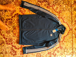 Мужской спортивный костюм Adidas Adidas Beckenbauer TP Navy Blue size M foto 4