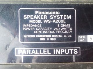 AC  Panasonic Ramsa, Dynacord S45 и S200, Dynacord DT 83 PA ! foto 3