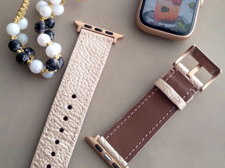 Ремешки для часов apple watch из натуральной кожи. Качественная ручная работа. foto 16