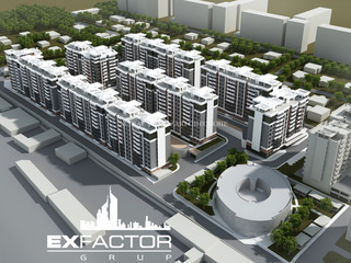 Exfactor Grup - Buiucani 2 camere 70 m2, et. 3 la cel mai bun preț, direct de la dezvoltator! foto 3