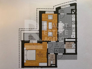 Apartament cu 2 camere, 56 m², Centru, Ialoveni foto 10