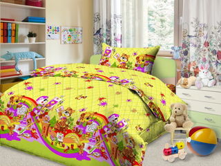 Oferta seturi lenjerie de pat bumbac 100% Pentru Copii foto 5