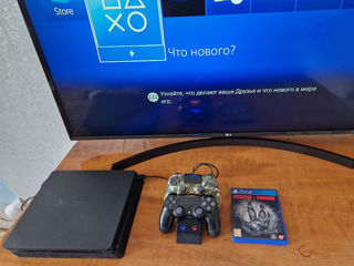 PS4 slim+ джостики foto 2