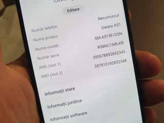 Samsung A51 in stare impecabila foto 8