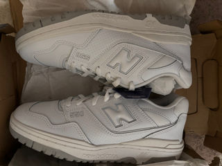 New balance 550 trainers in white and grey