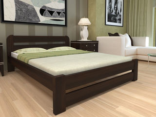 Новая крепкая кровать из дерева 160х200. 5300 lei бесплатная доставка. foto 1