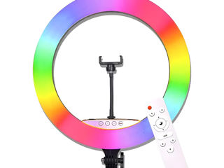 Lampa circulara RGB MJ56 foto 2