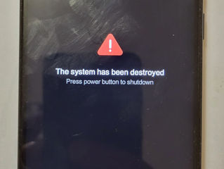 se vinde xiaomi redmi 5 Система была разрушена ! foto 2