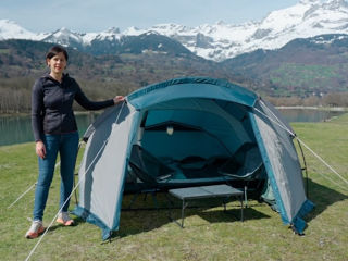 Cort mare quechua 4 persoane foto 14