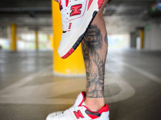 New Balance 550 Red/Black Unisex foto 7