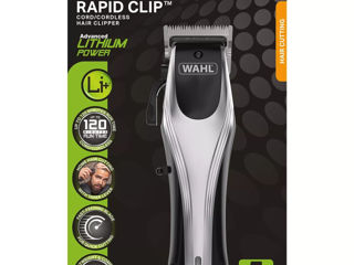 Wahl 9657-017 Mașină de tuns rapid cu cablu/cu fir cu 12 piepteni de atașare