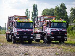 Evacuarea deseurilor de constructii - вывоз строительного мусора - бункер - Salubris. foto 10