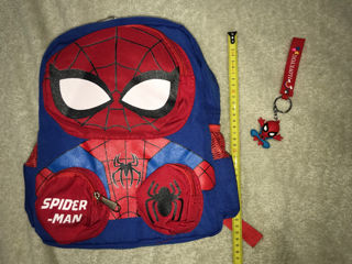 Новый детский рюкзак Spider Man и брелок