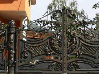 ворота и заборы из кованного железа foto 2