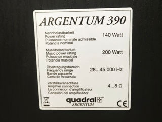 Quadral argentum 390  foto 6