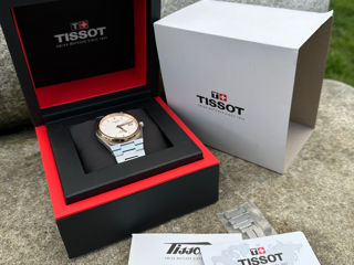 Tissot PRX Powermatic 80 40 mm White Face Gold Bezel Mechanical Automatic Watch Часы Ceas с Гарантие foto 7