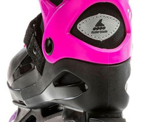 Role Rollerblade FURY nero-rosa ролики, 0%, livrare toată Moldova mărimi 33-38, 29-33 foto 4