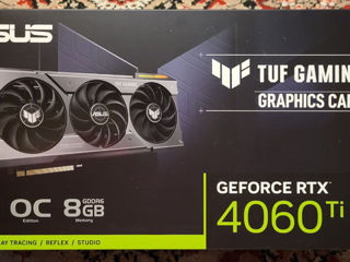 Новый GeForce RTX 4060Ti ASUS TUF Gaming