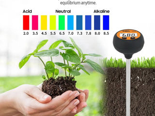 Analizator sol ph metru sol Анализатор почвы ph-метр почвы foto 11