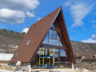 Сase din lemn.Construim la comanda case, terase, foisoare, acoperisuri. foto 13