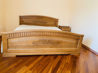 Dormitor din lemn natural foto 1