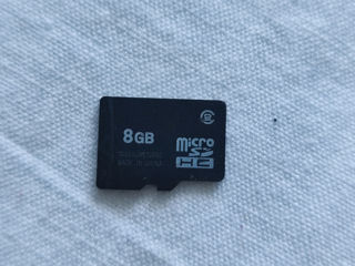 Card micro sd 8 gb